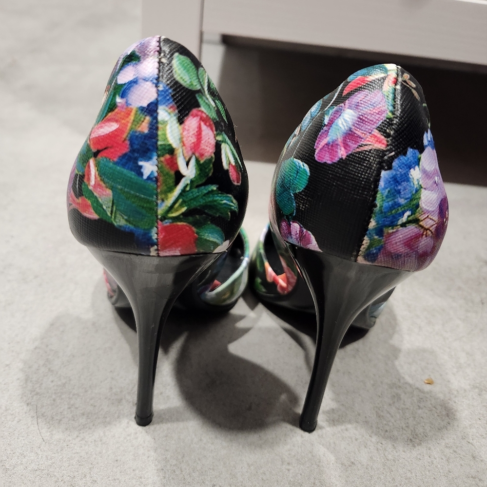 Steve Madden Floral Stiletto Heels